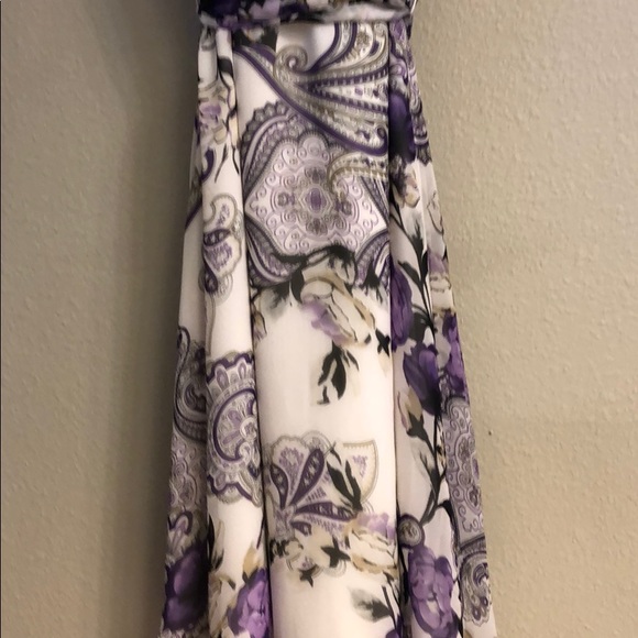 V neck chiffon dress - Picture 5 of 5